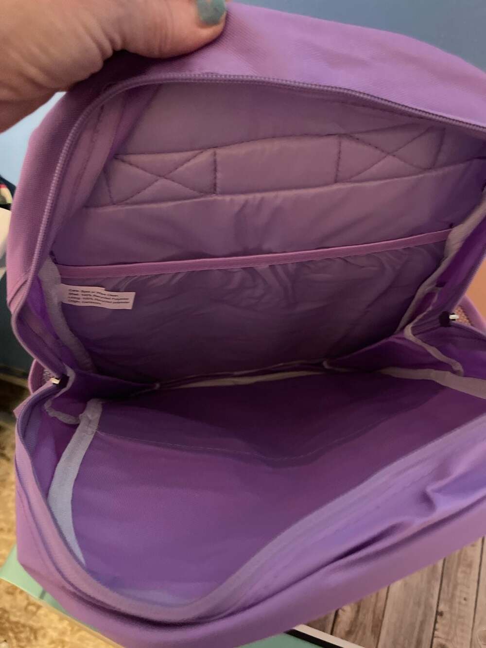 dealworthy 15" Laptop Backpack - Purple - Picture 4 of 4